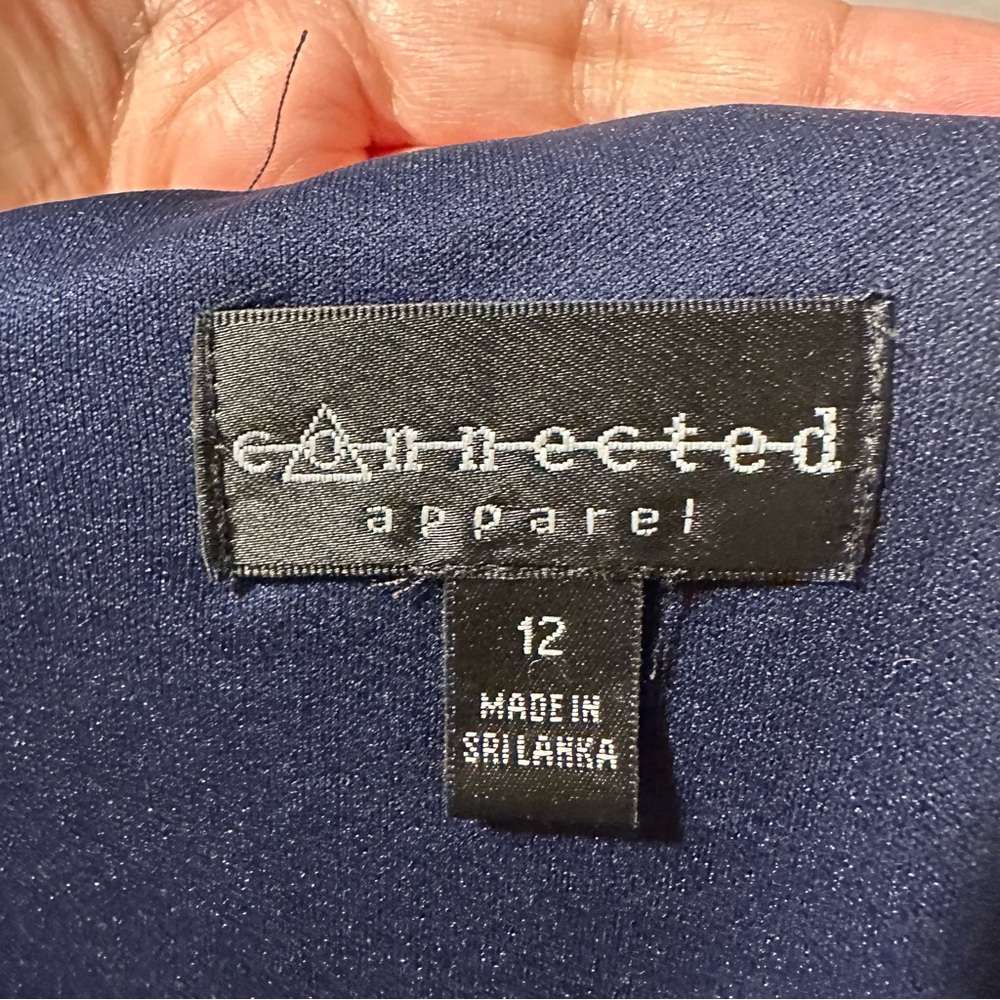 Connected Apparel polka dot dress - size 12 - Picture 4 of 5